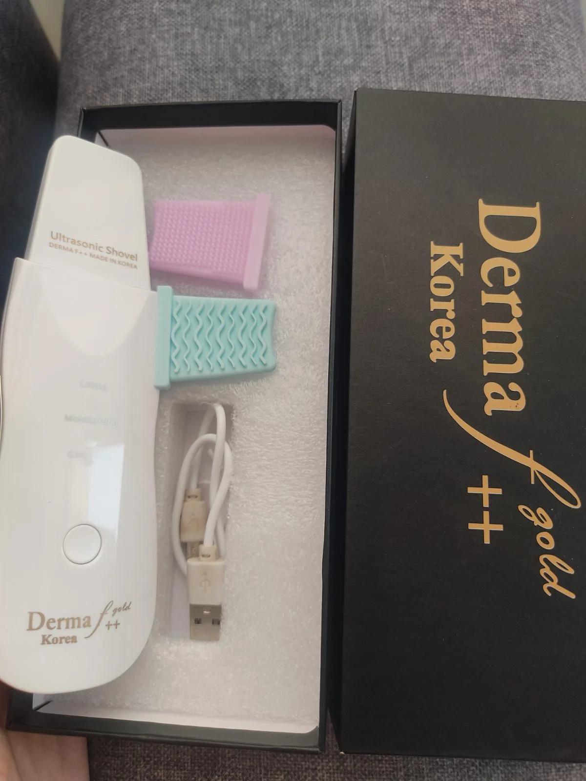 دستگاه اولتراسونیک پاکسازی و ماساژ پوست Derma Gold++ 🇰🇷 