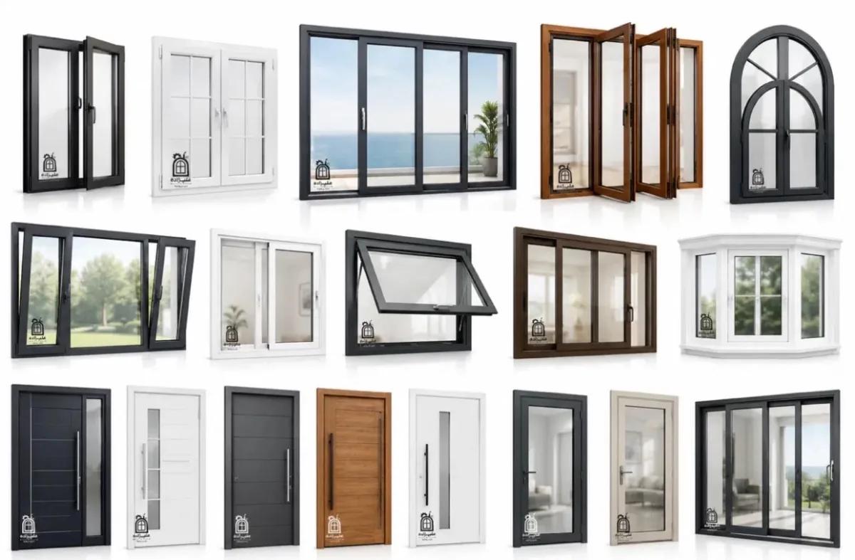 درب و پنجره upvc و المینیومی. به قیمت تهران